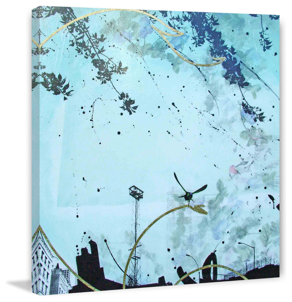 "Oblivion" Painting Print on Canvas by Tracy Silva Barbosa