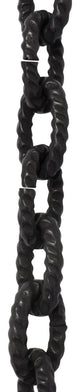 Brass Loop Chandelier Chain, Various Finishes, 2 Sizes, Oil Bronzed Black, U35