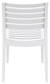 Compamia Ares Outdoor Dining Chairs, Set of 2, White