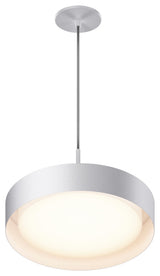 ET2 E51013 Echo 16"W LED Pendant - White / Black