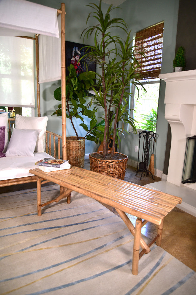 Bamboo Folding Bench