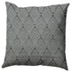 Lifeflor Diamond Decorative Throw Pillow, Pepper, 18"x18"