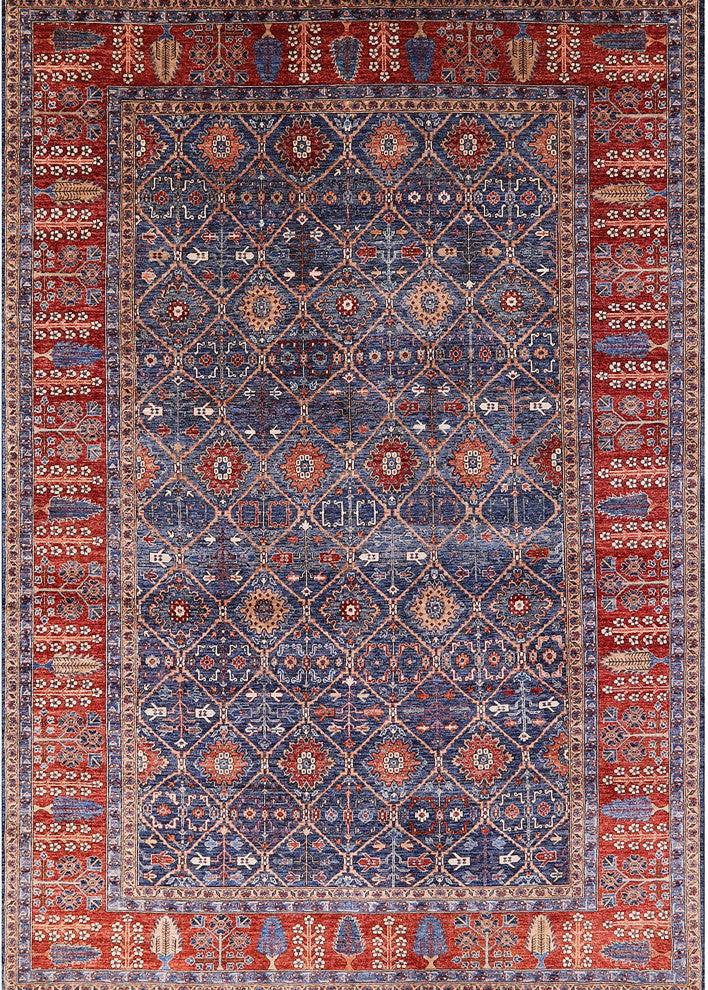 Ahgly Company Indoor Rectangle Mid-Century Modern Area Rugs, 2' x 5'
