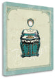 "Parisian Bath II" By Sue Schlabach, Giclee Print on Gallery Wrap Canvas