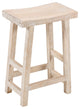 Montez 4-Piece Solid Wood Bar Table and Stools Set, Brushed White Finish