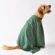 Hunter Green Printed Trellis Paw Pet Towel