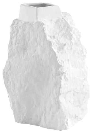 Piedra Vase, White