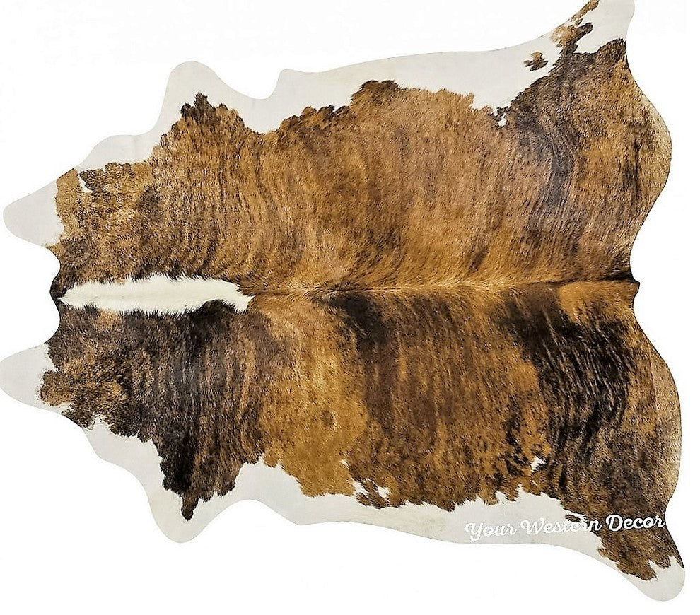 Brindle Backbone Cowhide Rugs, Xxl 8'x6'