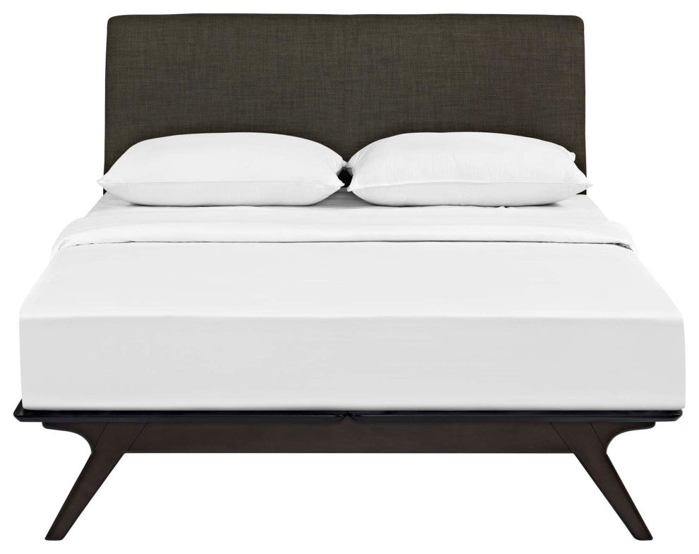 Modway Tracy Queen Bed, Cappuccino Brown
