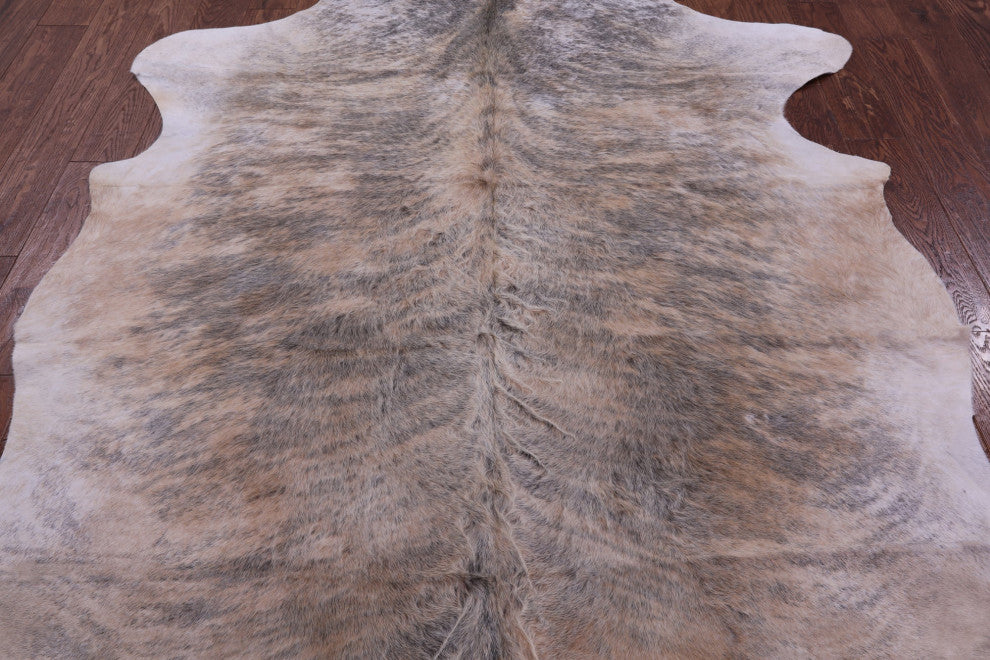 Organic Natural Hair-On Cowhide Area Rug 7' 6" X 6' 2" C1743