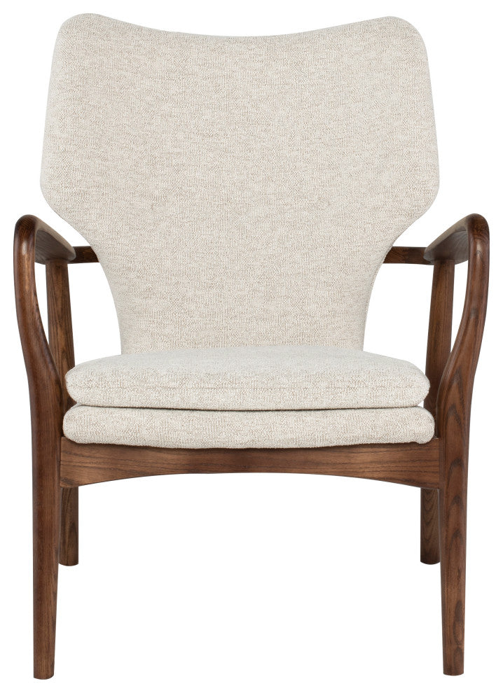 Patrik Shell Fabric Occasional Chair