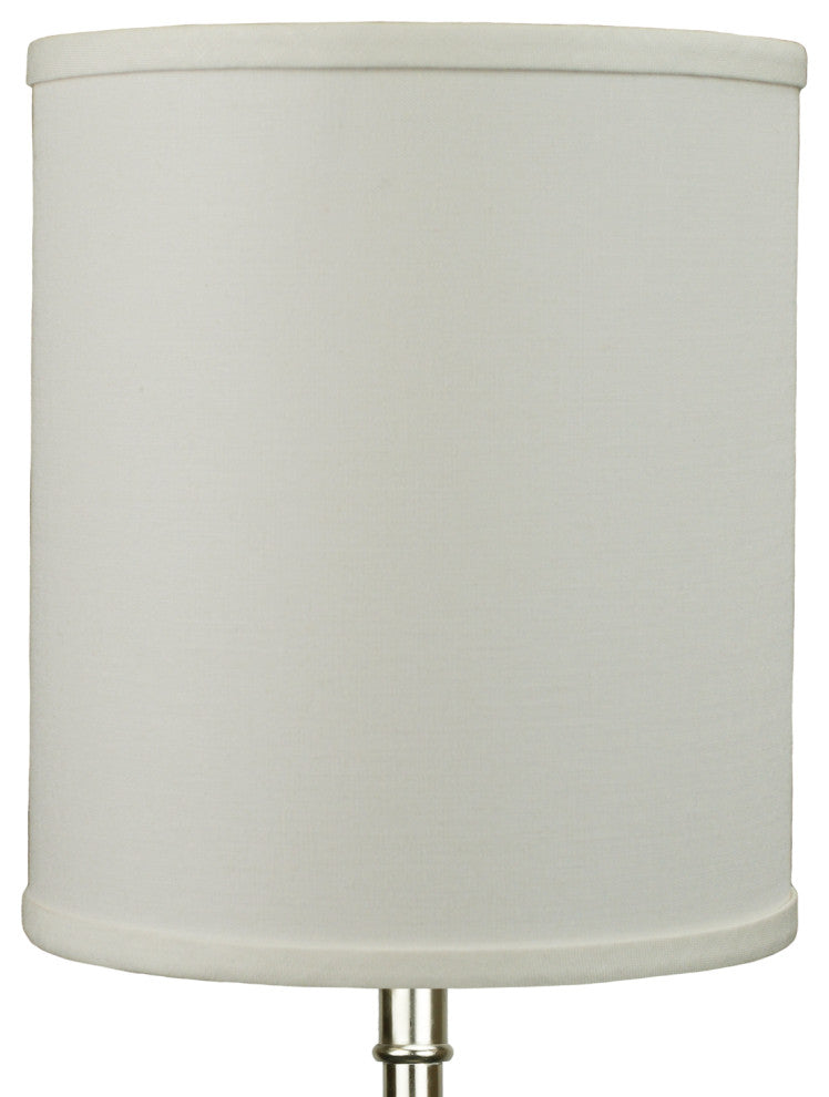 Fenchel Shades 6"x6"x7" Spider Attachment Drum Lamp Shade, Linen Ivory