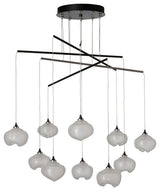 Ume 10-Light Mobile Pendant, Oil Rubbed Bronze, Standard Height