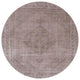 Ahgly Company Indoor Round Mid-Century Modern Area Rugs, 5' Round