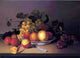 James Peale Fruit in a Basket, 18"x27" Gallery Wrapped Canvas Print