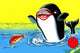 Whale at Play - Gallery Wrapped Canvas Art 28" x 42"