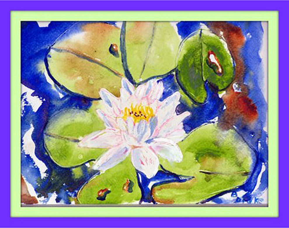 Lily Pad Door Mat 30x50
