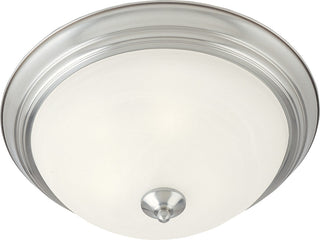 Maxim Lighting 1-Light Flush Mount in Satin Nickel - 5840MRSN