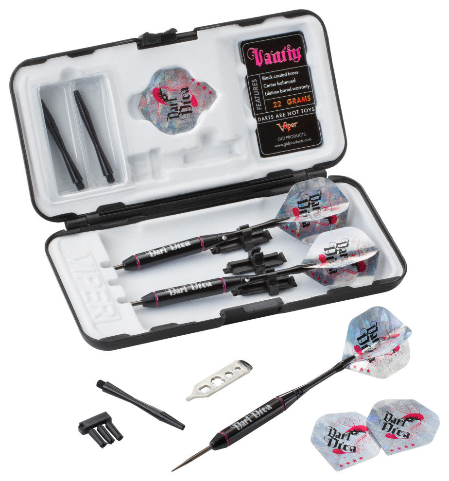 Viper Vanity Dart Diva Steel Tip Darts 22 Grams
