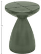 Anika Iron End / Side Table, Green