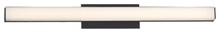 Brink LED Bathroom Vanity/Wall Light, Black, 24", 3500k