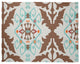 Bombay Medallion Spring Chenille Rug, Light Blue, 8'x10'