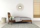 Linn Bed, Saddle Cherry, Queen