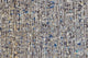 Weave & Wander Breel Contemporary Silk Shag, Gray/Multi, 2'x3'
