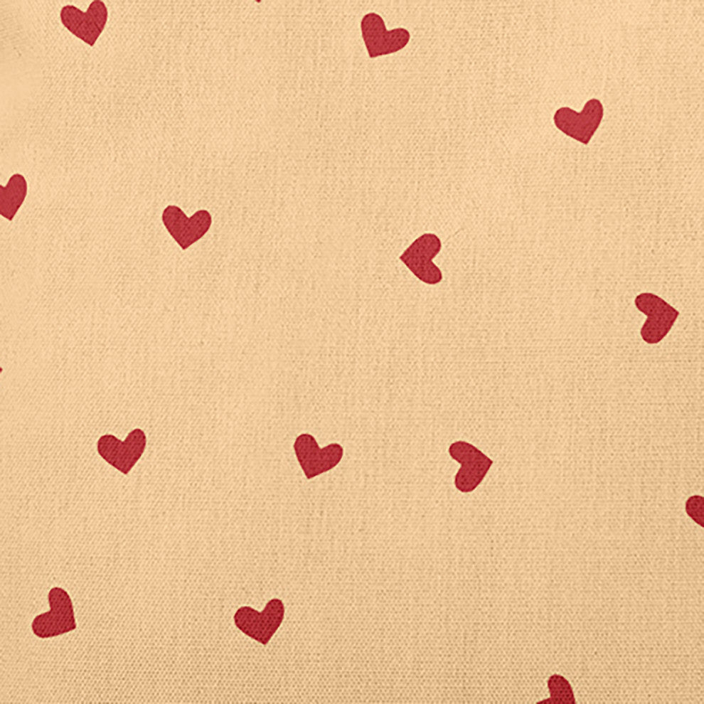 Little Hearts Decorative Throw Pillow, Buddah, 16"x16"