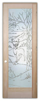 Interior Prehung Door or Interior Slab Door - Wandering White Tail - Douglas...