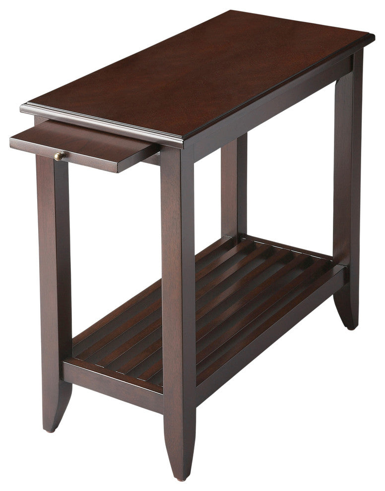 Irvine Side Table, Dark Brown