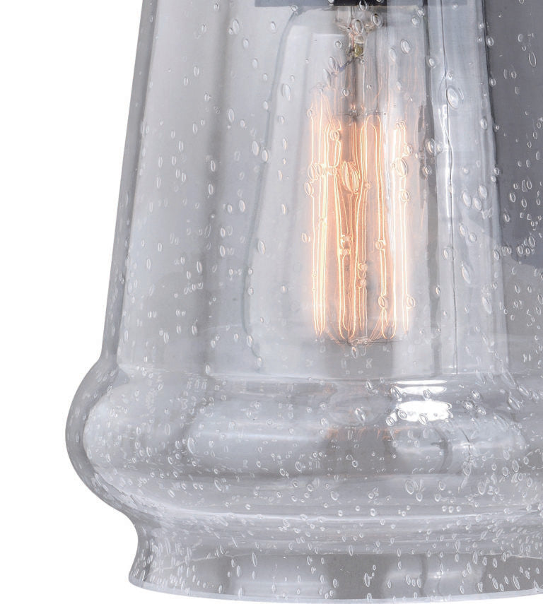 Bridgeport Dualux 8" Outdoor Motion Sensor Wall Light, Oil Rubbed Bronze