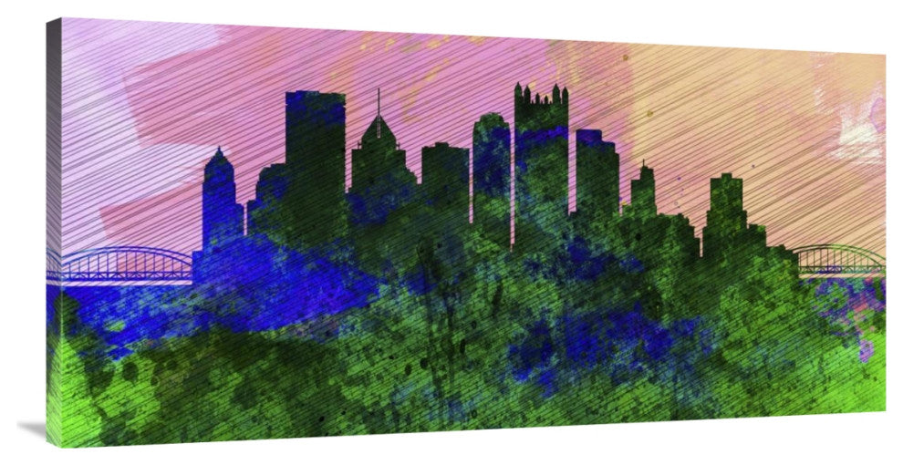 "Pittsburgh City Skyline" Fine Art Print