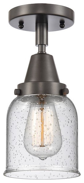 INNOVATIONS LIGHTING 447-1C-OB-G54 Small Bell Flush Mount
