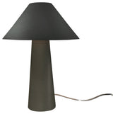 Lund Portable Lamp, Tall, Pewter Green