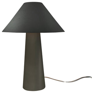 Lund Portable Lamp, Tall, Pewter Green
