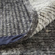Weave & Wander Rheed Wool Rug, Silver Gray/Taupe, 5ft-6in x 8ft-6in Rug
