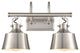 Innovations 370-2W-SN-M-LED 2 Light Bath Vanity Light, Brushed Satin Nickel