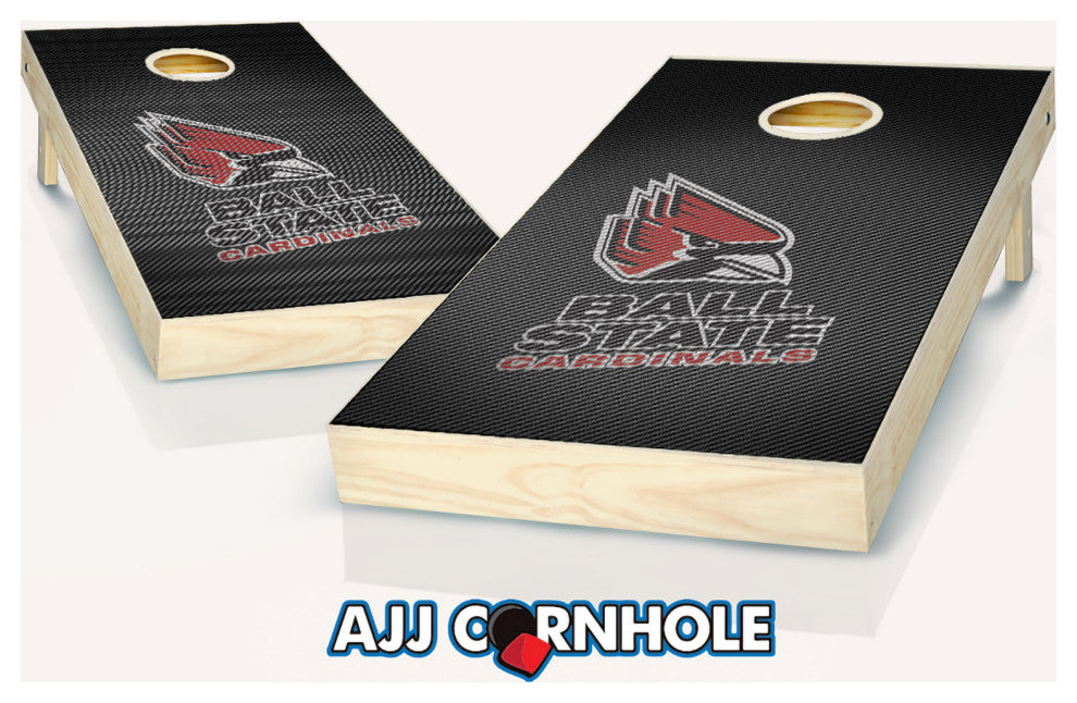 Ball State Slanted Cornhole Set