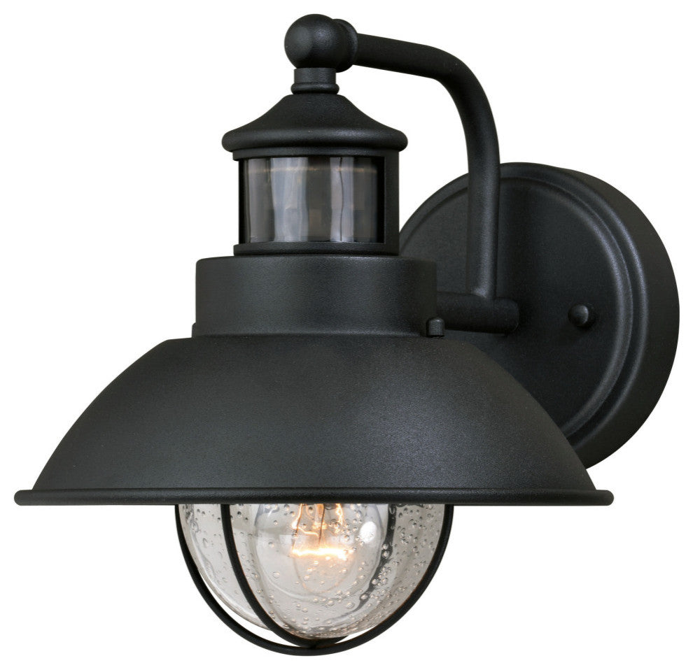 Vaxcel Lighting T0252 Harwich 1 Light 9"H Outdoor Wall Sconce - Textured Black
