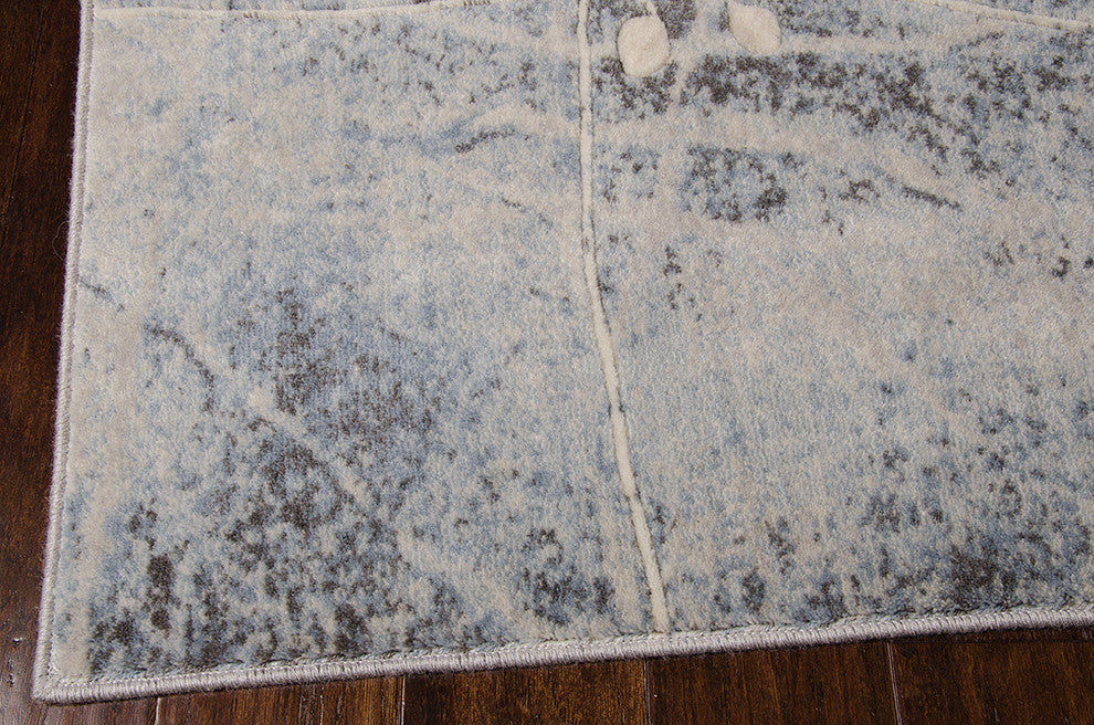 Nourison Somerset 2' x 5'9" Silver/Blue Indoor Area Rug