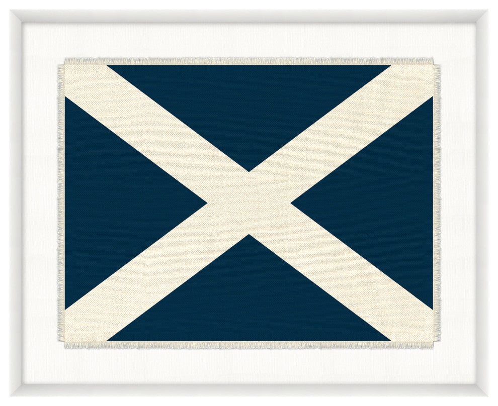 Nautical Flag Textile M, Giclee Reproduction Artwork