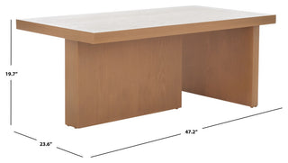 Safavieh Assana Coffee Table, Sand