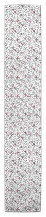 Holly And Leaves 16x90 Cotton Twill Runner
