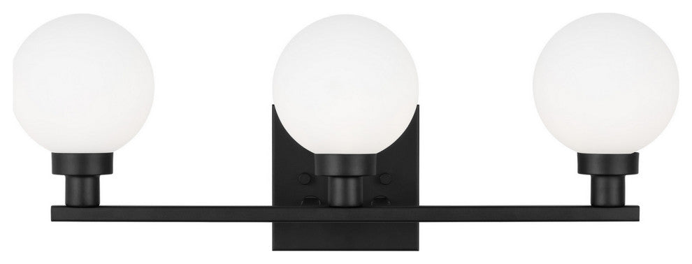 Clybourn 3-Light Bath Vanity, Midnight Black