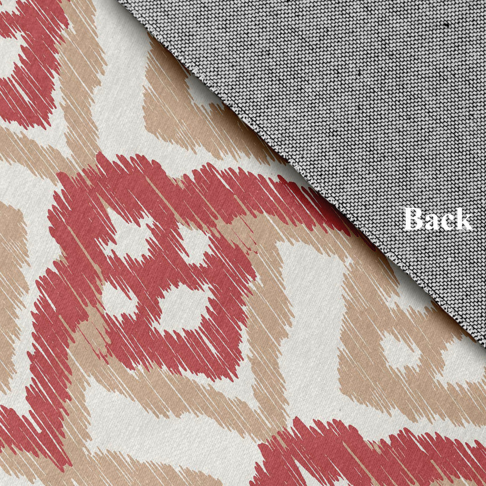 Hipster Spring Chenille Rug, Ligonberry Red, 5'x7'
