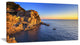 "Manarola Village Beach Panorama" Landscape Wall Art Print, 32"x16"