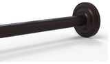 Que New Shower Curtain Rod Brackets, Antique Bronze