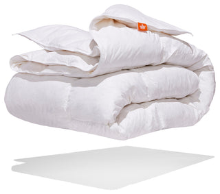 White Goose Feather Comforter, Queen