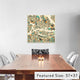 "Abstract City Map of Stockholm" by Jazzberry Blue, 18x18x1.5